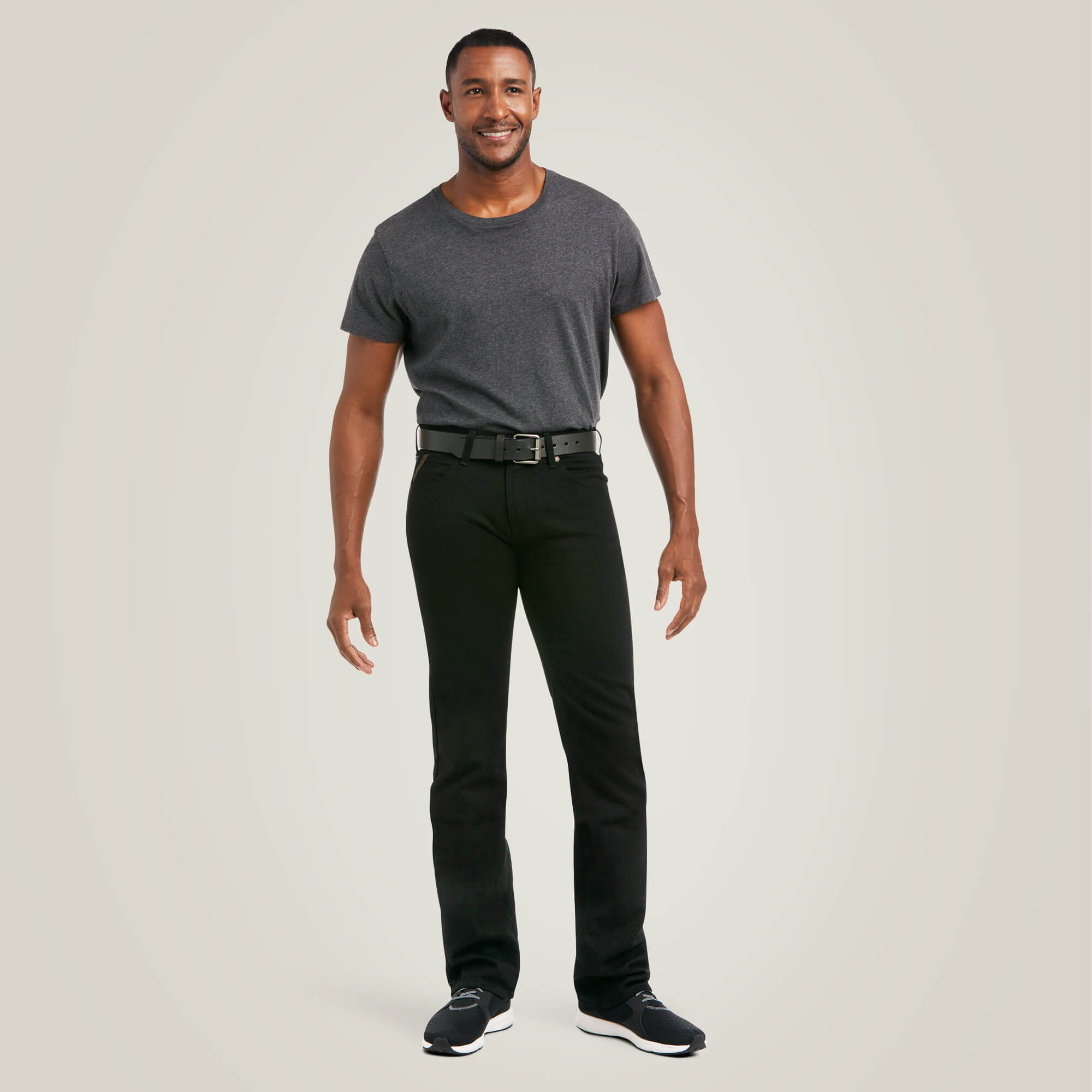 Ariat Mens M7 Straight Legged Black Legacy Jean