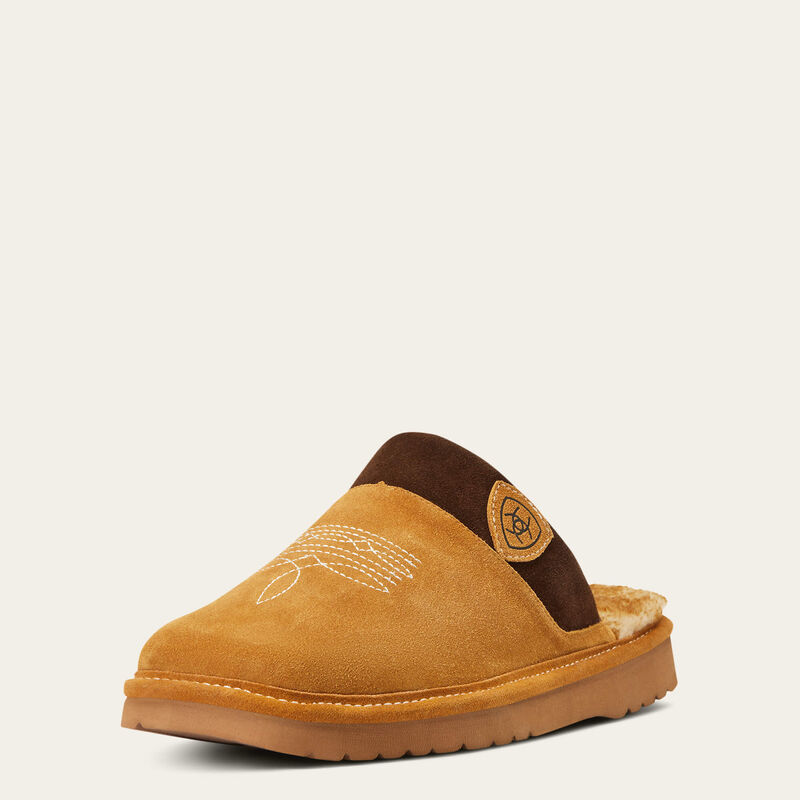Mens Ariat Silversmith Square Toe Slipper