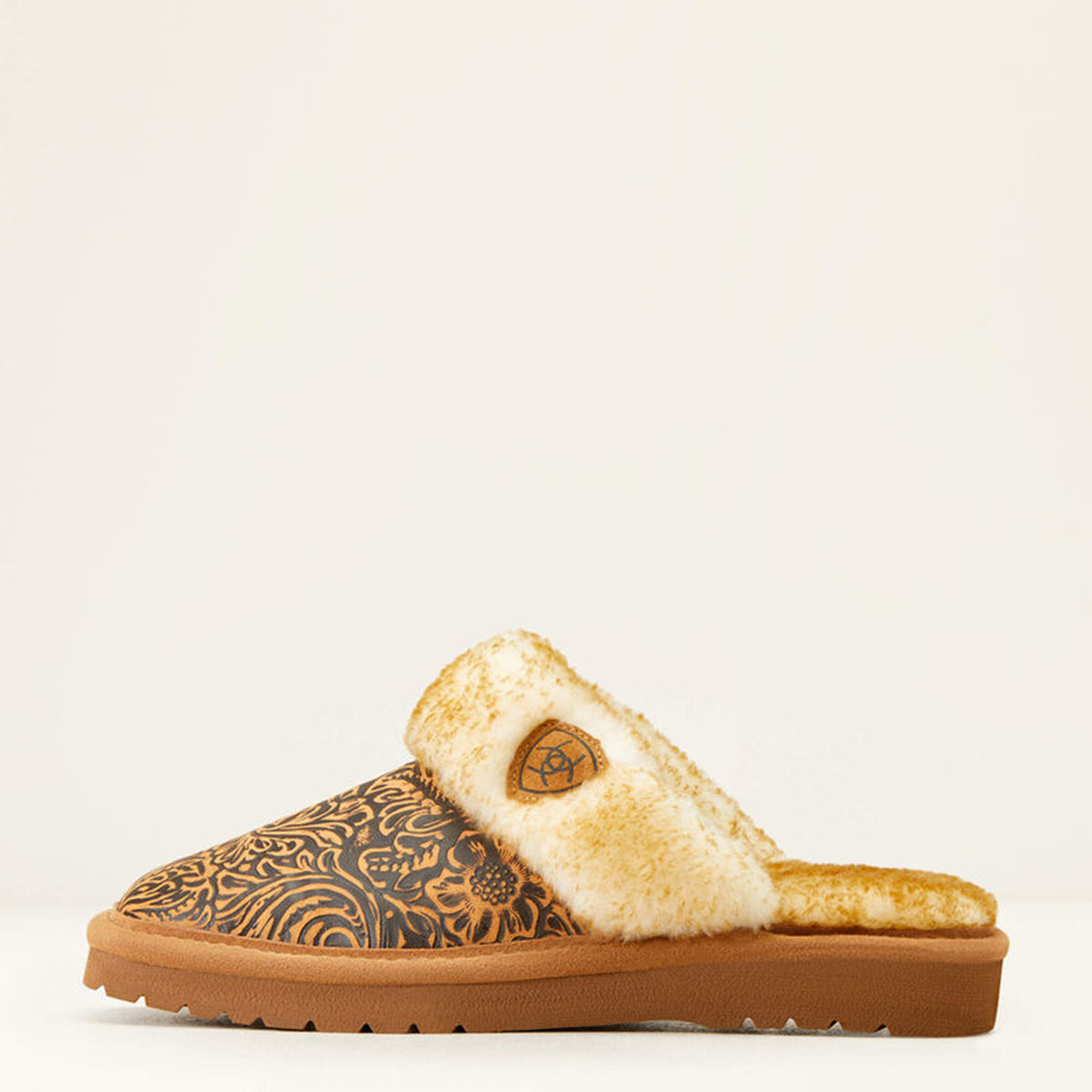 Side view of Women's Ariat Jackie Square Toe Slipper