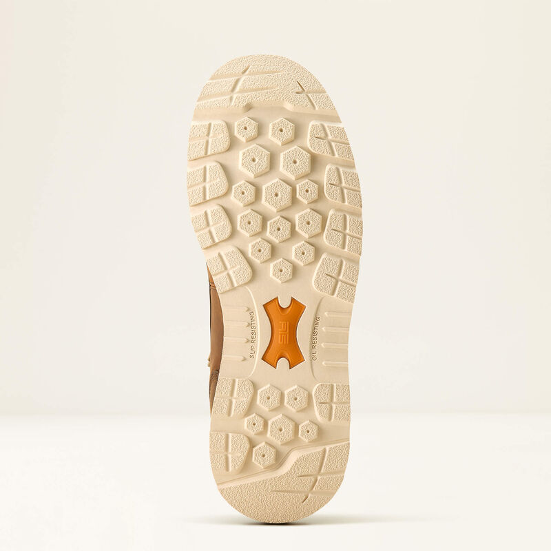 View of rubber outsole