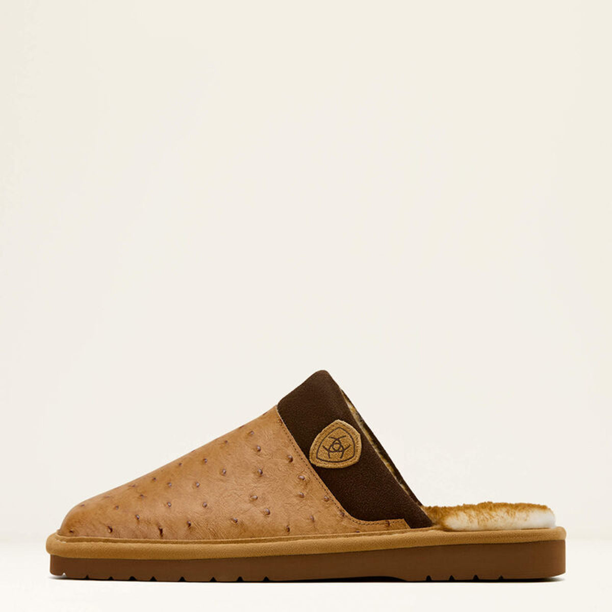 Side view of Ariat Silversmith Square Toe Exotic Slipper