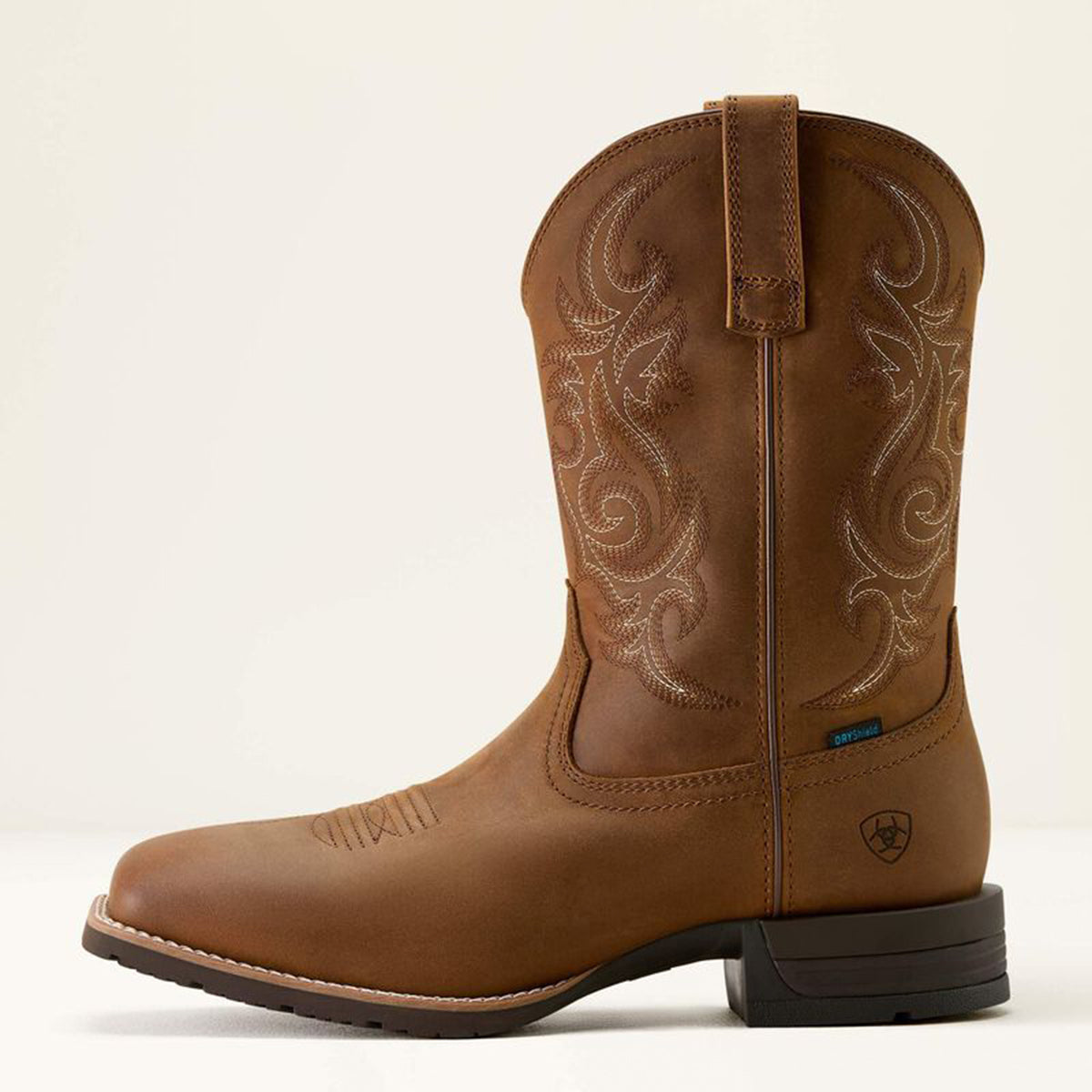 Bota Ariat Hybrid Ranchway Impermeable con Punta Cuadrada