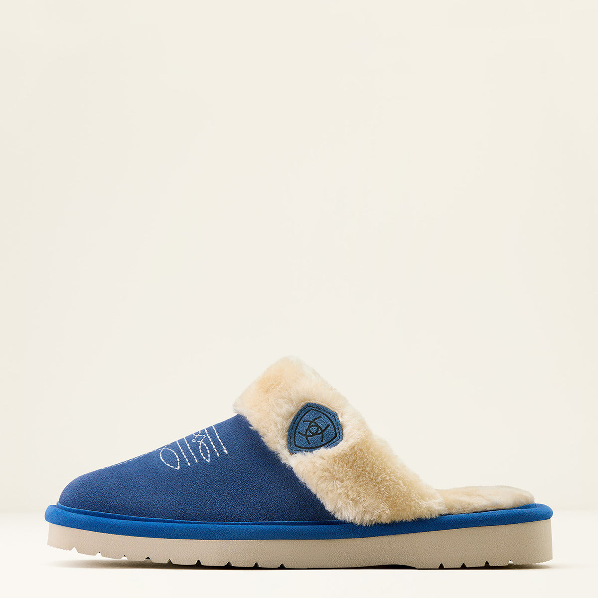 Pantufla Ariat Azul de mujer