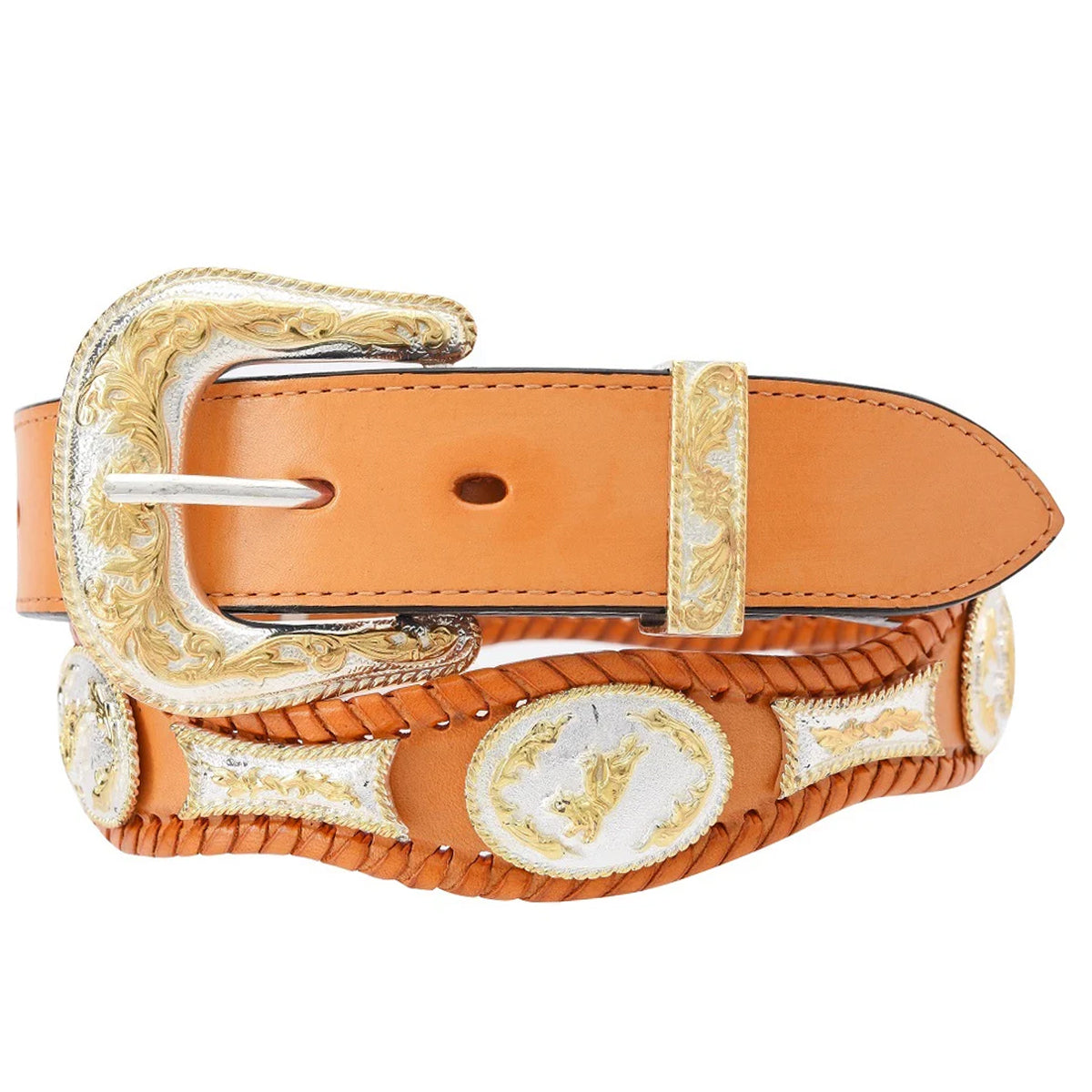 Honey concho belt