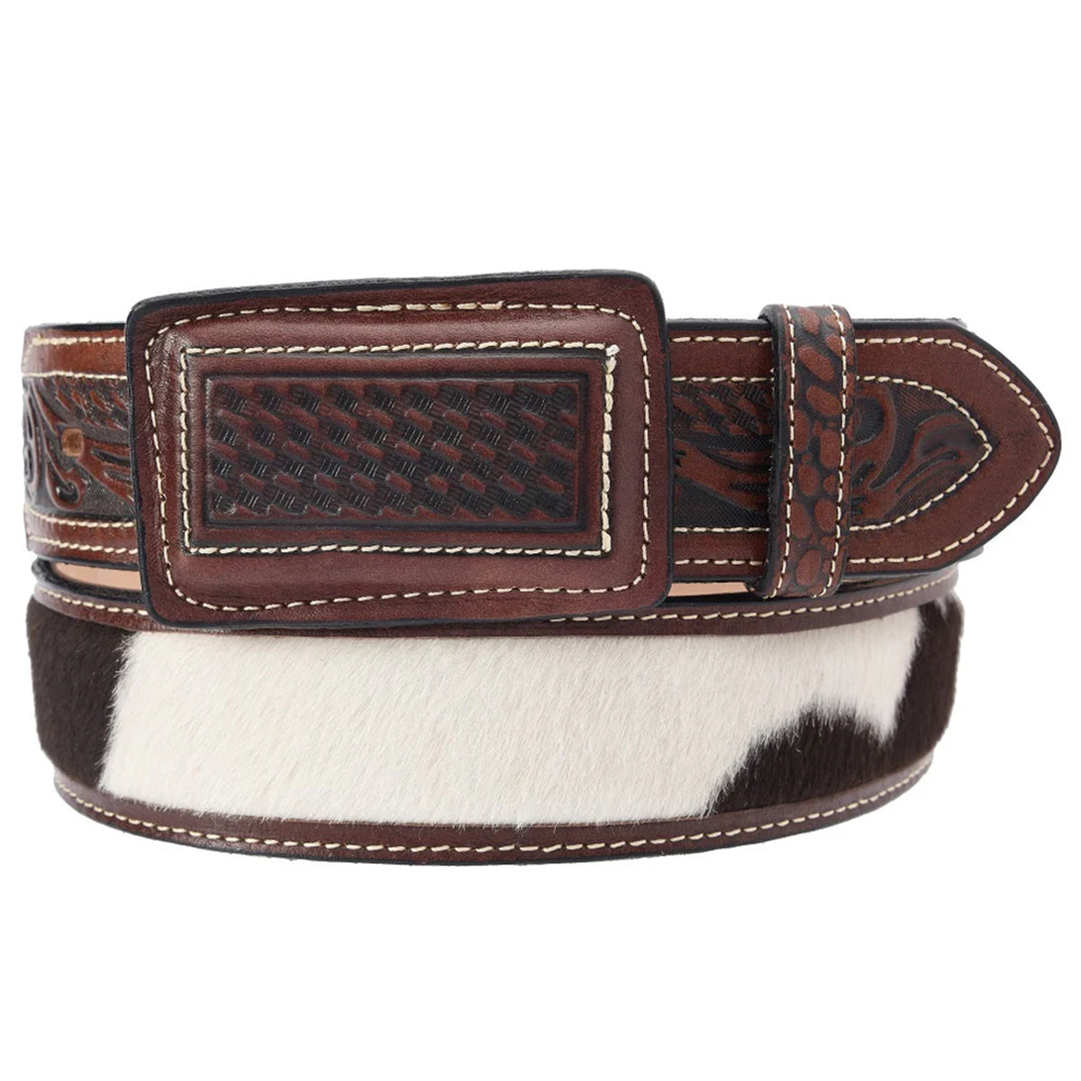 Brown Cow-Hair Belt