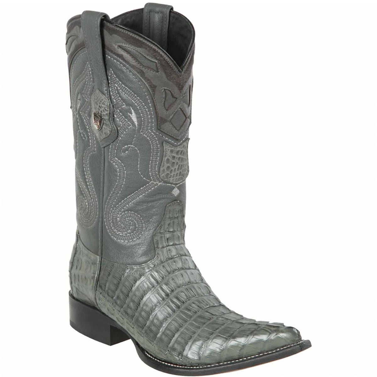 Wild West Caiman Tail Long Toed Mexican Boots