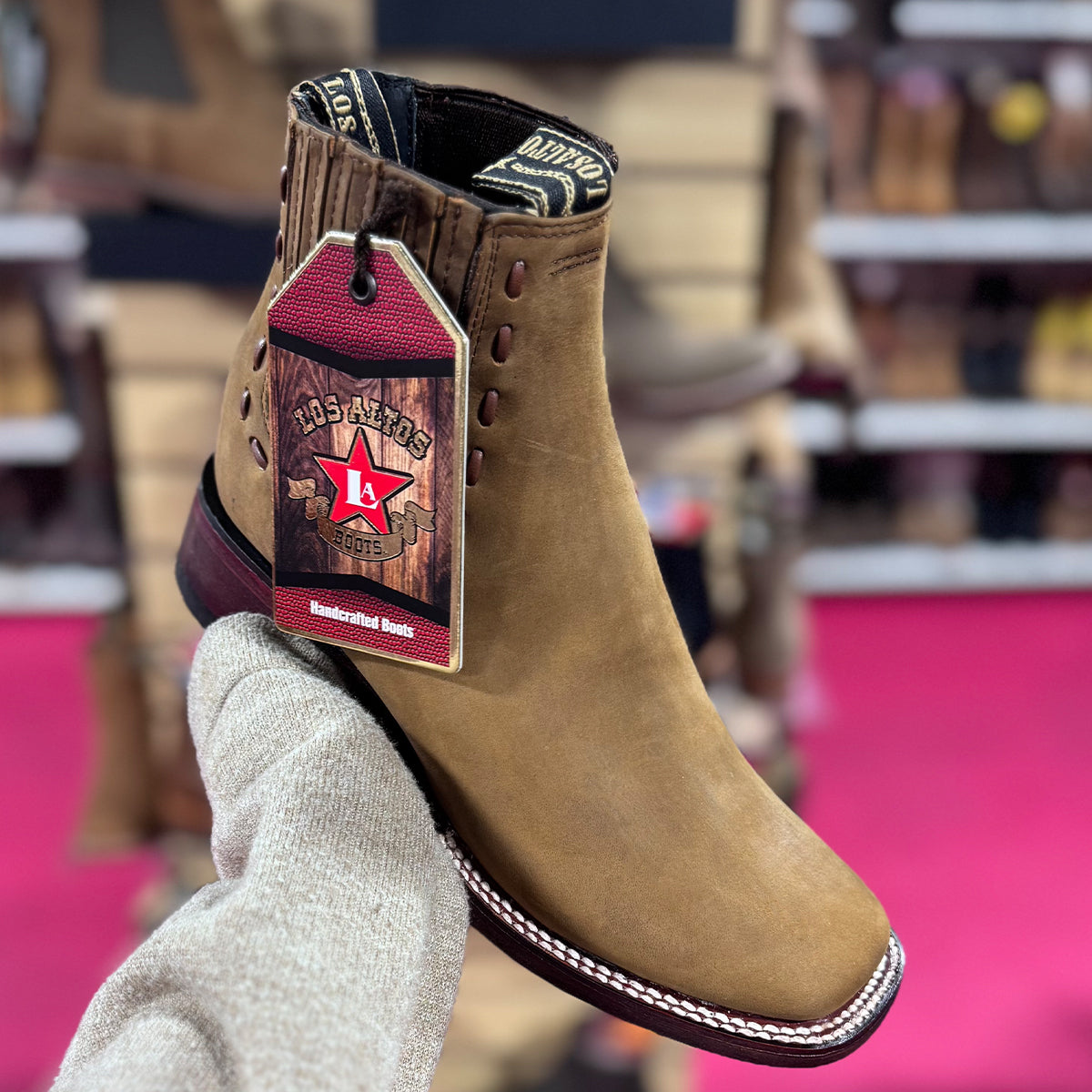 women's square toe boots