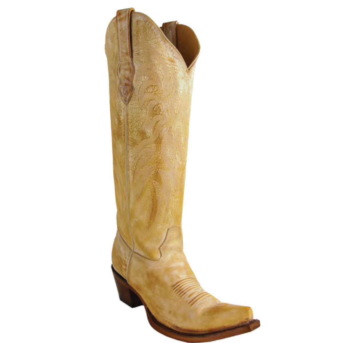 Vintage Honey Brown Knee High Boot