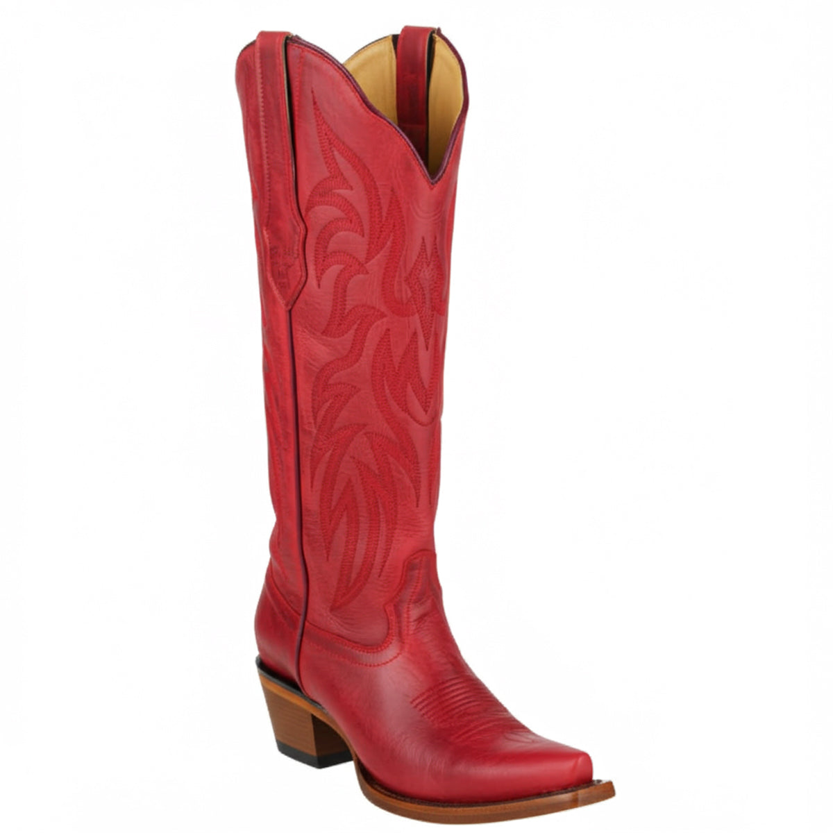 Desert Red Knee High Boot