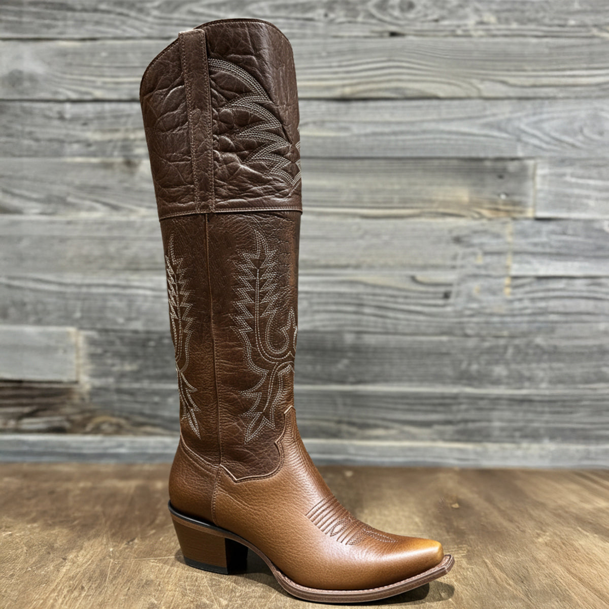 Ohio Walnut Brown Over The Knee Boot