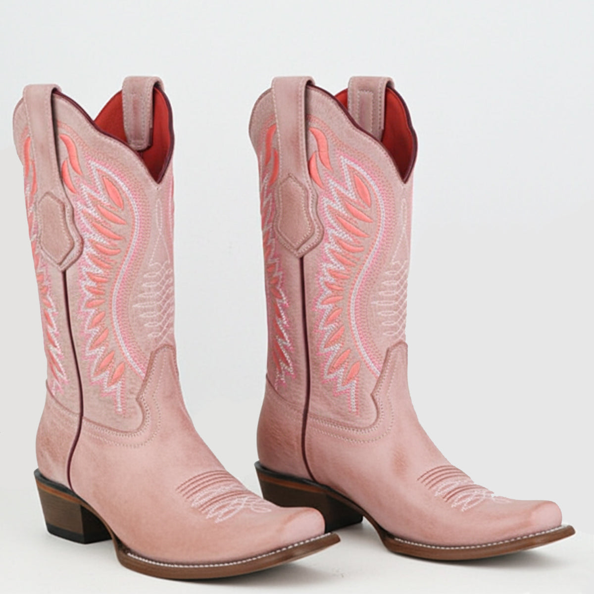 Vintage Pink Women's Cowboy Boots
