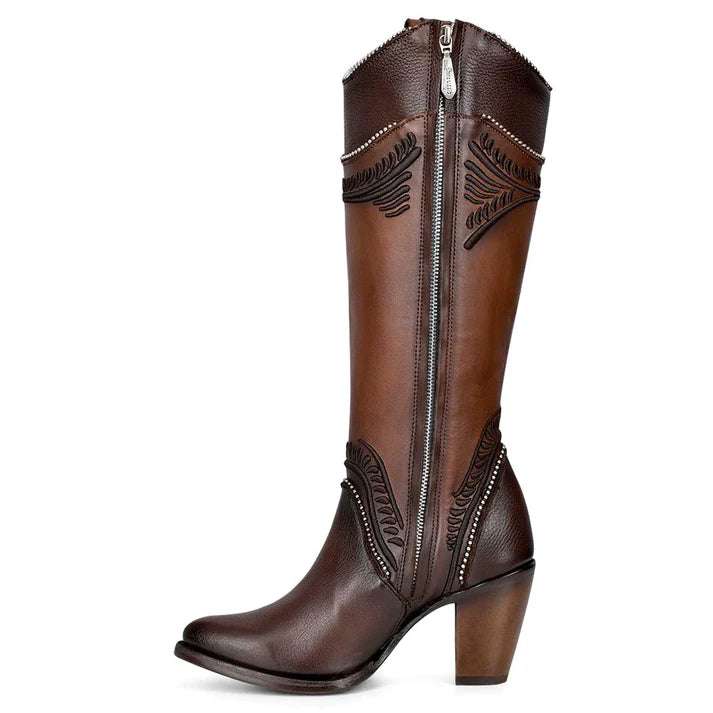 Botas Altas Para Mujer Chocolate