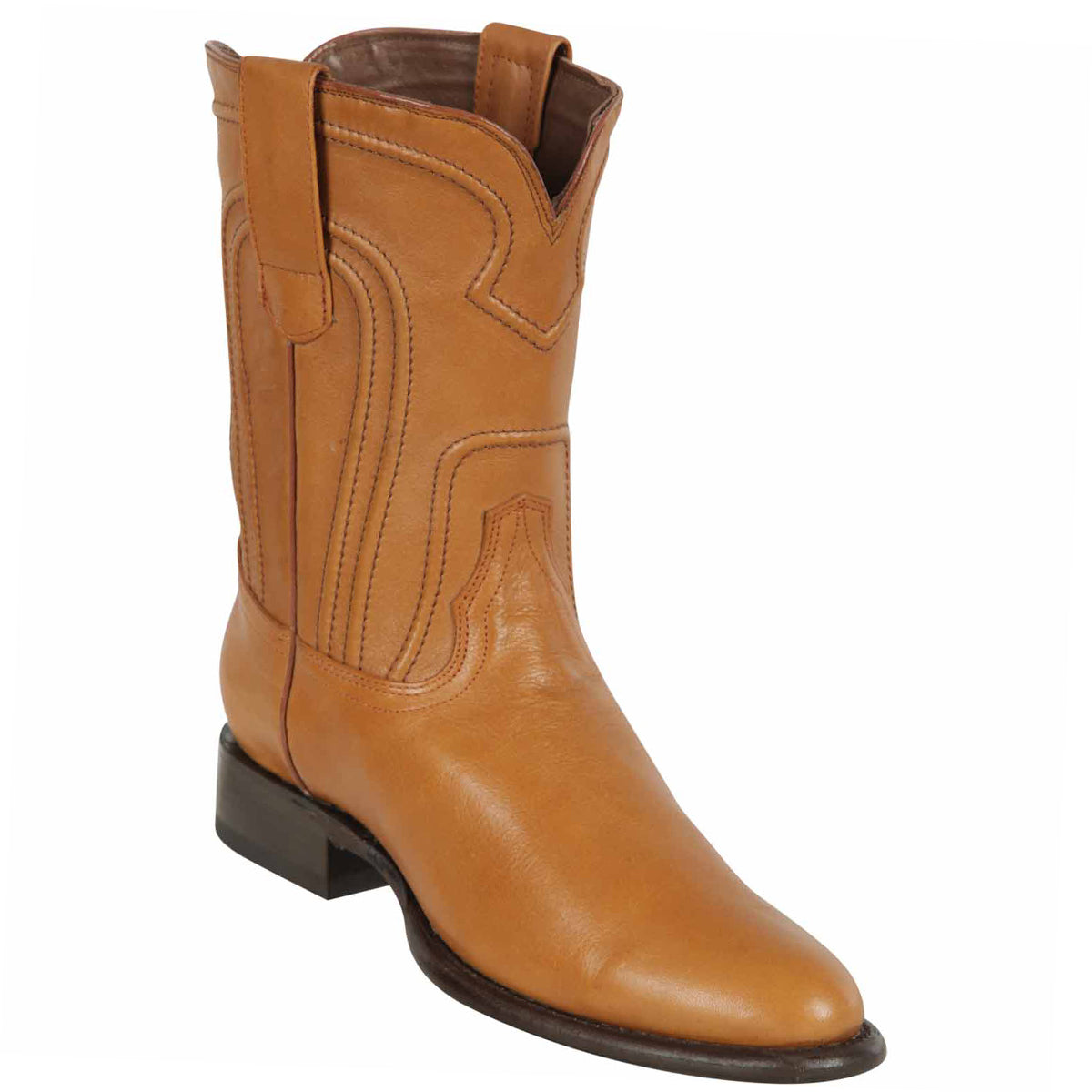 Brown Honey Roper Cowboy Boot