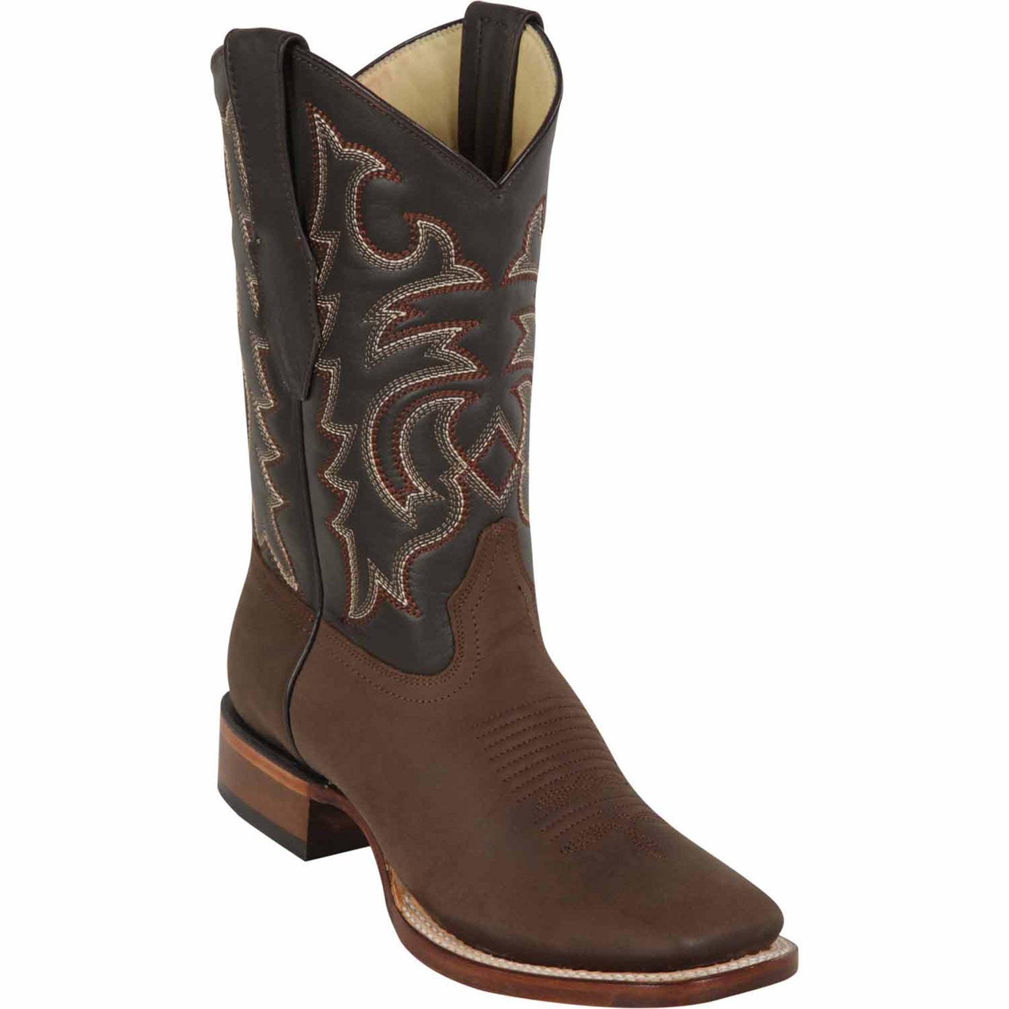 Brown Western Boots - Los Altos Boots Square Toe 10.5 / EE / Brown Brown Western Boots - Los Altos Boots Square Toe 10.5 / EE / Brown