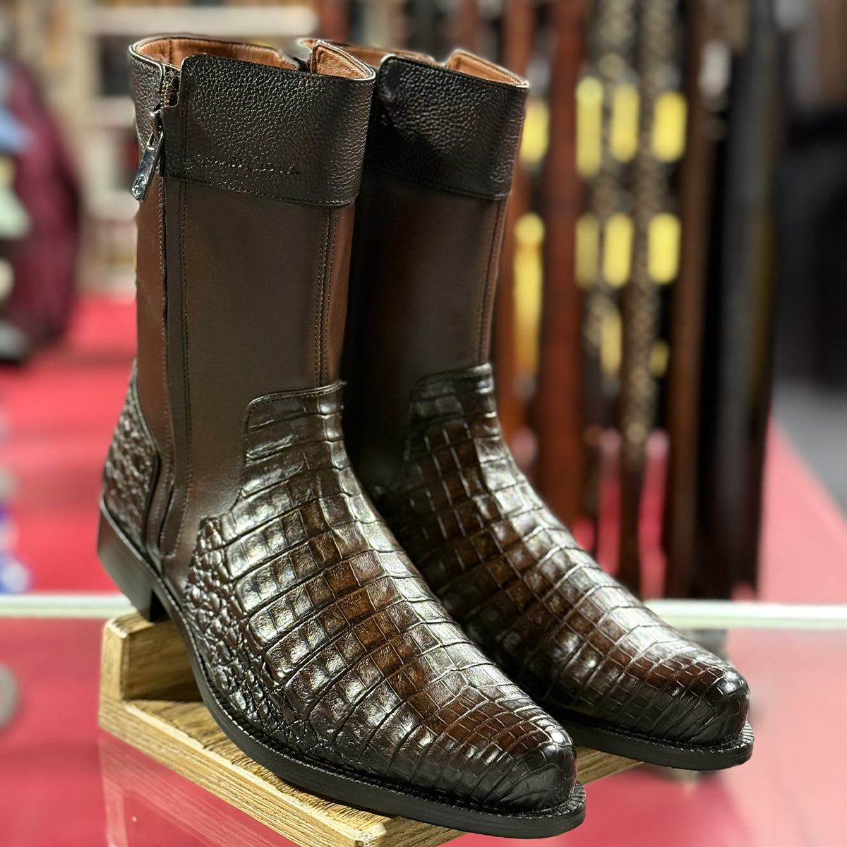 Botas De Caiman De Vestir