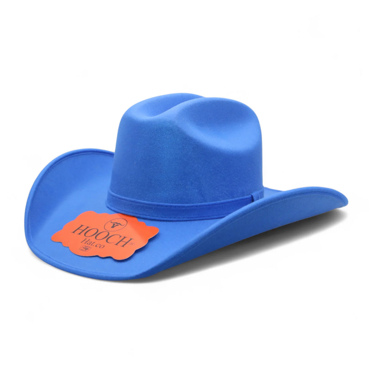 Hooch blue cowboy hat.