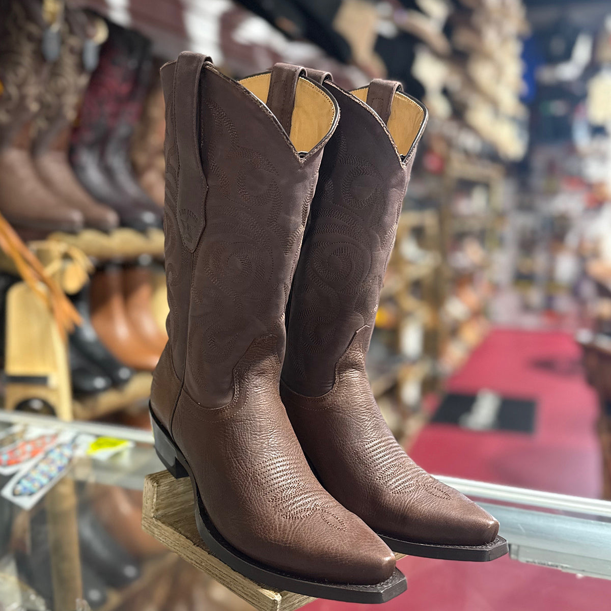 Botas Vaqueras Cuello De Toro