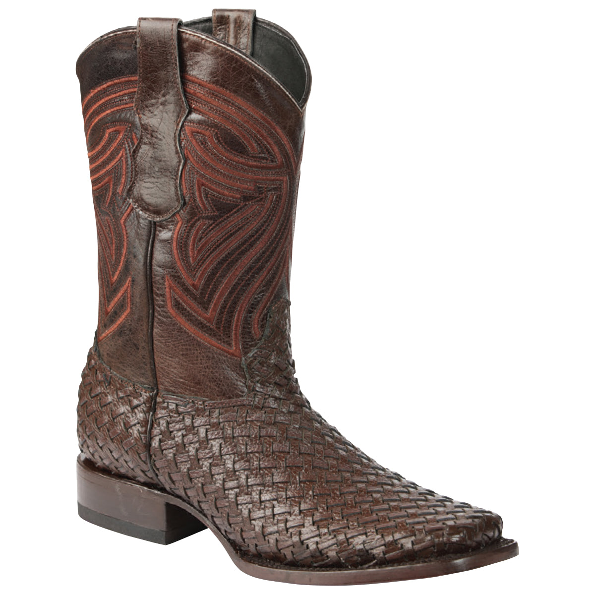 Petatillo Square Toe Cowboy Boots