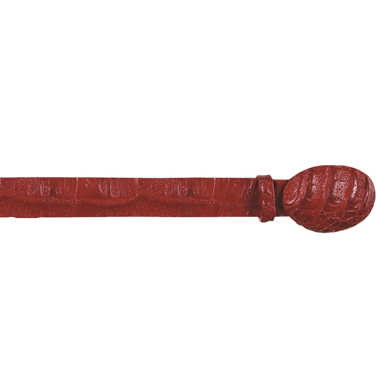 red crocodile belt