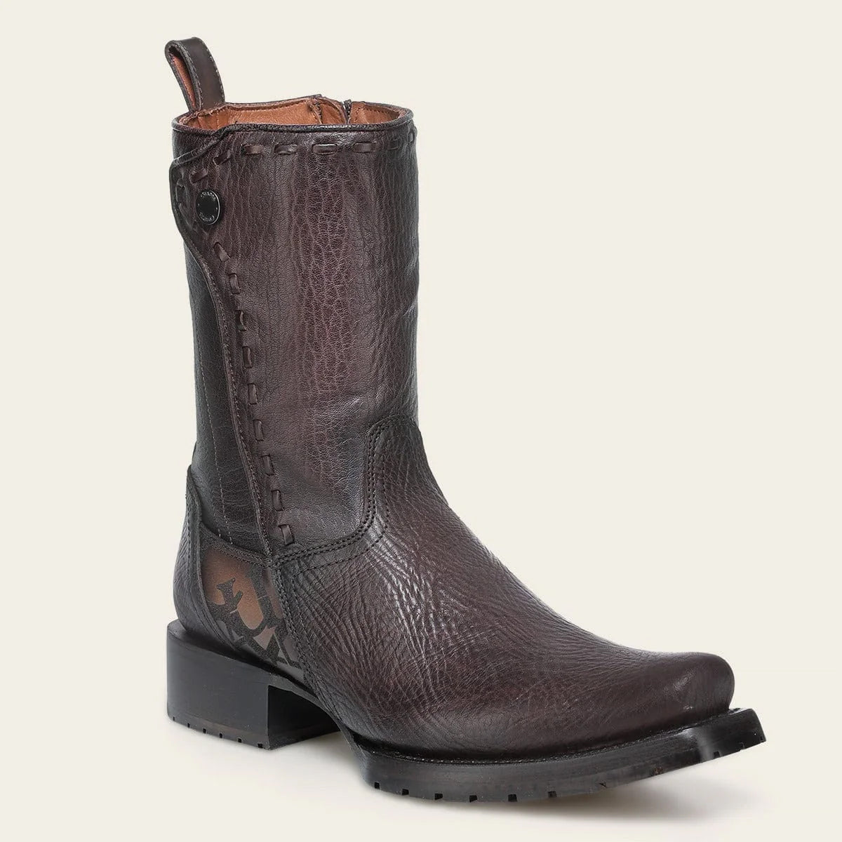 Cuadra Chocolate Brown Urban Boot Semi Square Toe