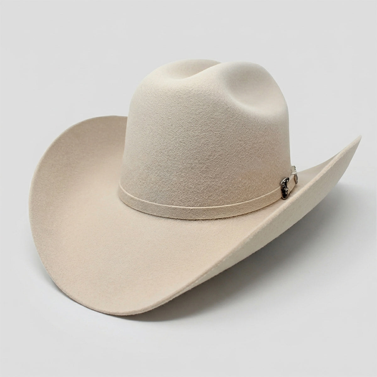 Cuernos Chuecos 6X Milano Silverbelly Felt Western Hat