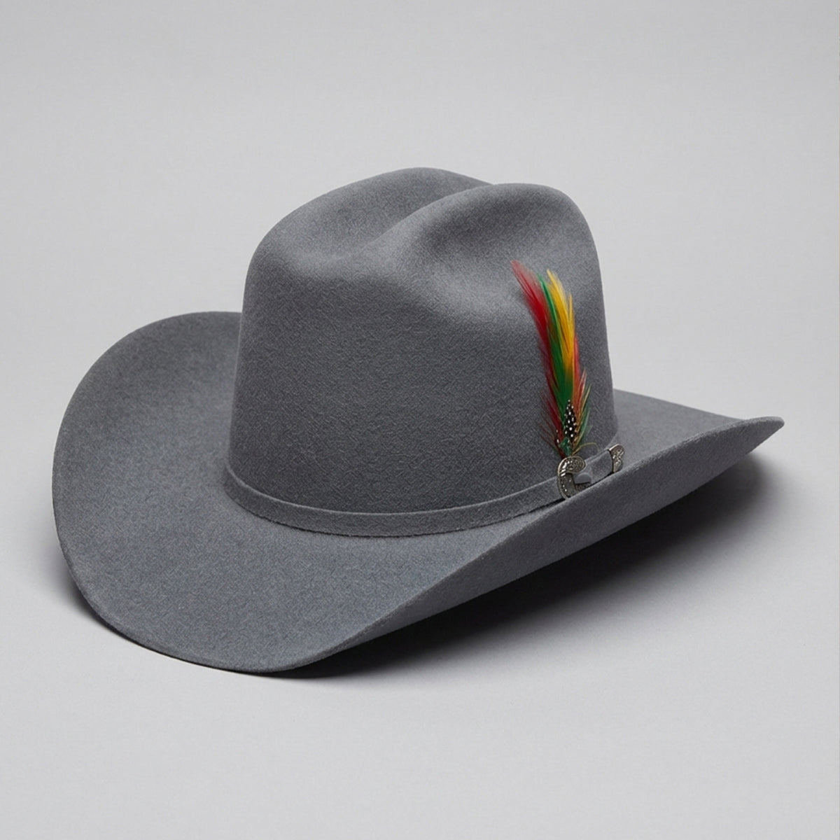 Cuernos Chuecos Durango 6X Charcoal Grey Tejana Hat display picture 3