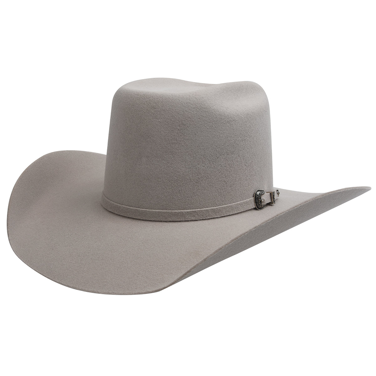 Cuernos Chuecos Mist Grey Brick Crown Cowboy Hat