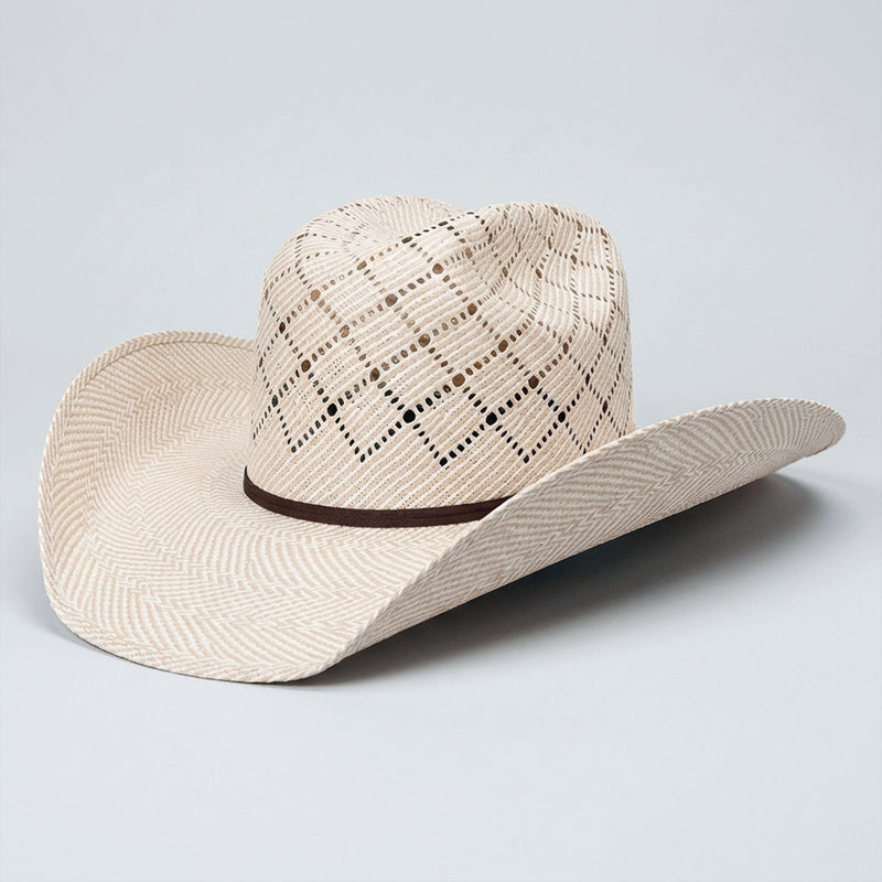 Cuernos Chuecos Oscar 100X Diamond Straw Cowboy Hat
