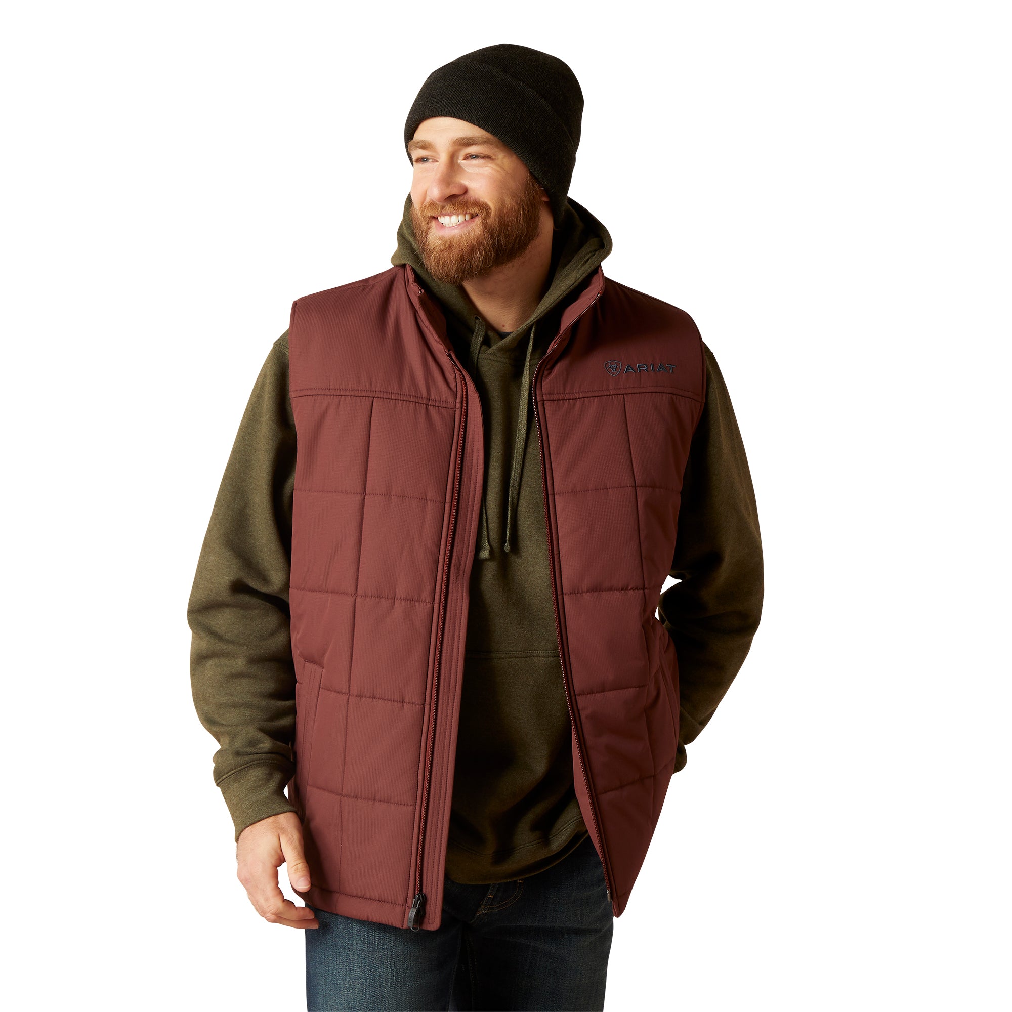 Mens Ariat Vest Root Crius Insulated