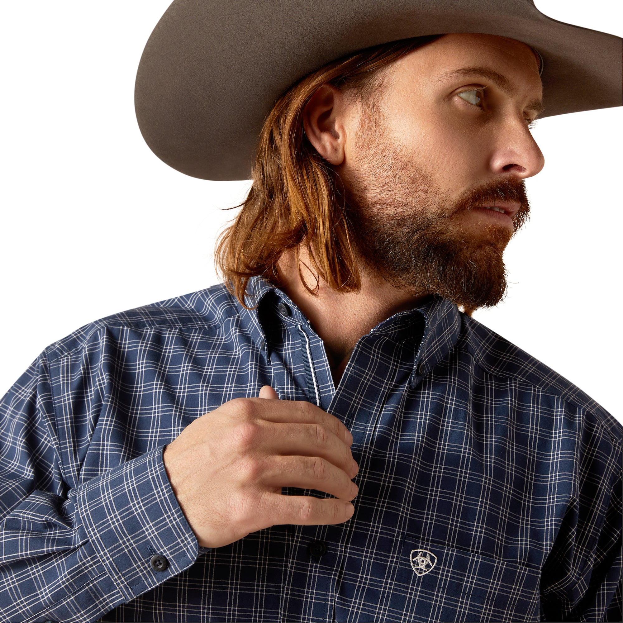 Camisa Ariat Azul Prestcot