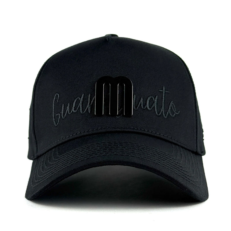 Black Guanajuato Snapback Caps