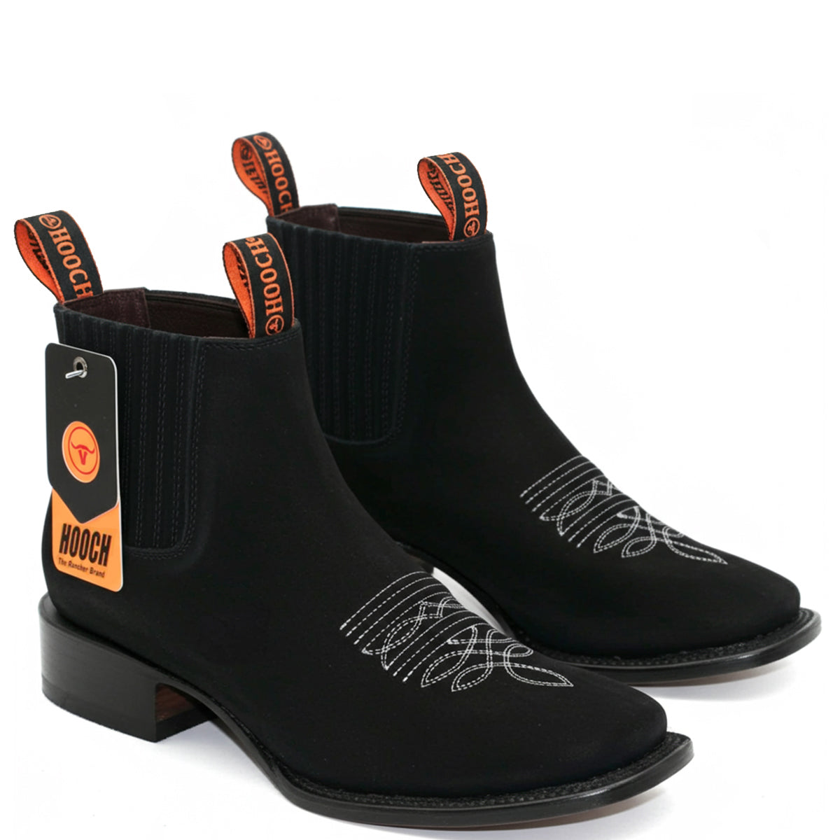 Short Black Cowboy Boots