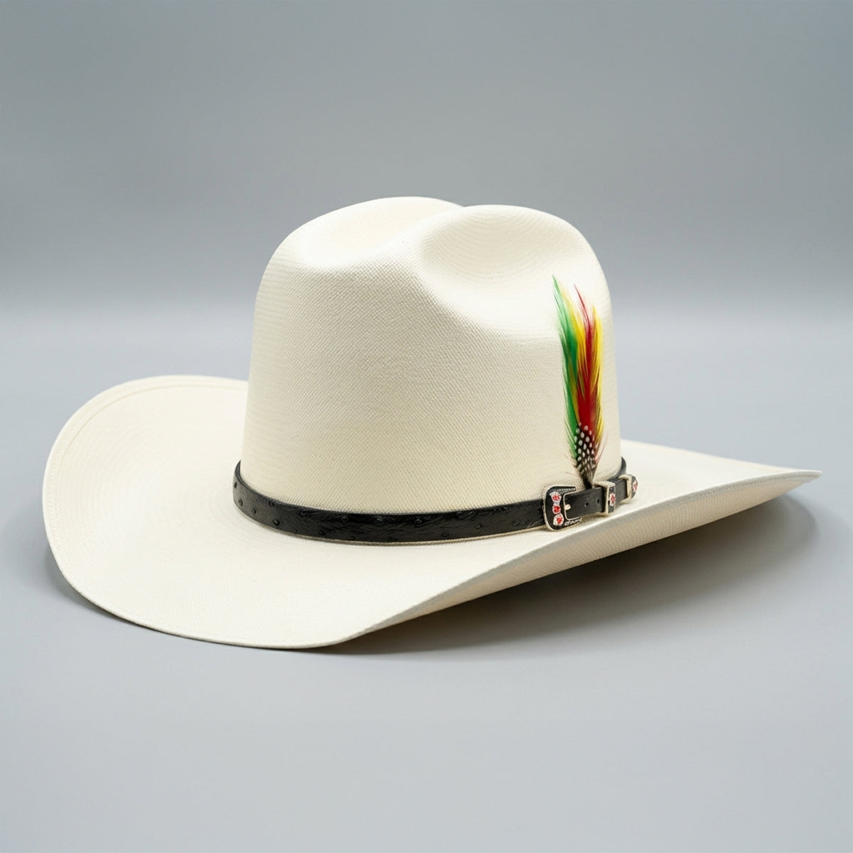 Cuernos Chuecos Johnson 500X Straw Cowboy Hat