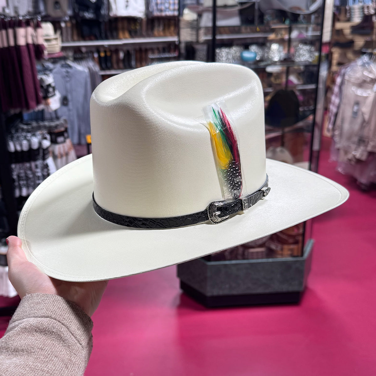 Cuernos Chuecos Johnson 5,000x Cowboy Hat