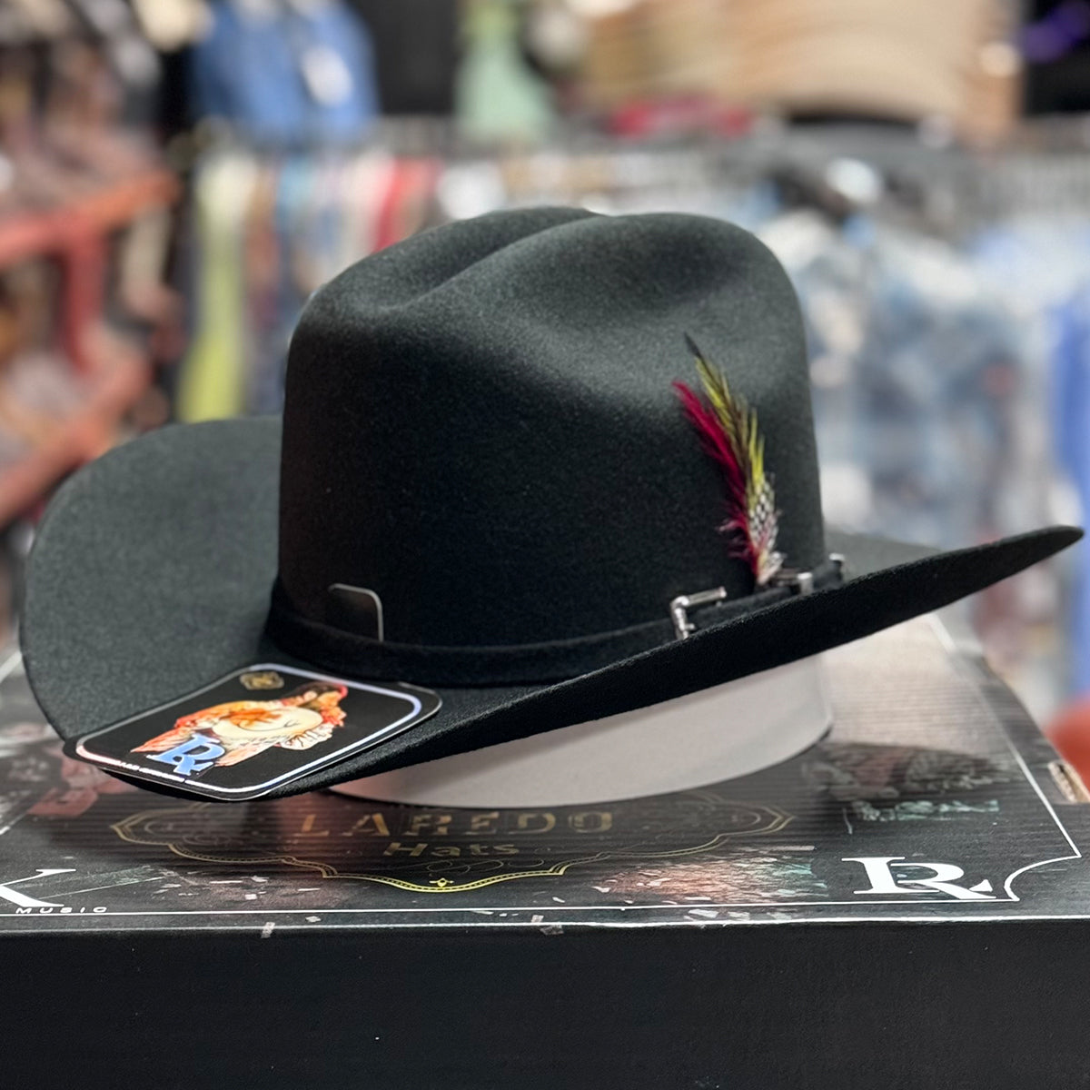 Luis R Conriquez Hats: Official Brand by Laredo Hats 7 3/8 / Black