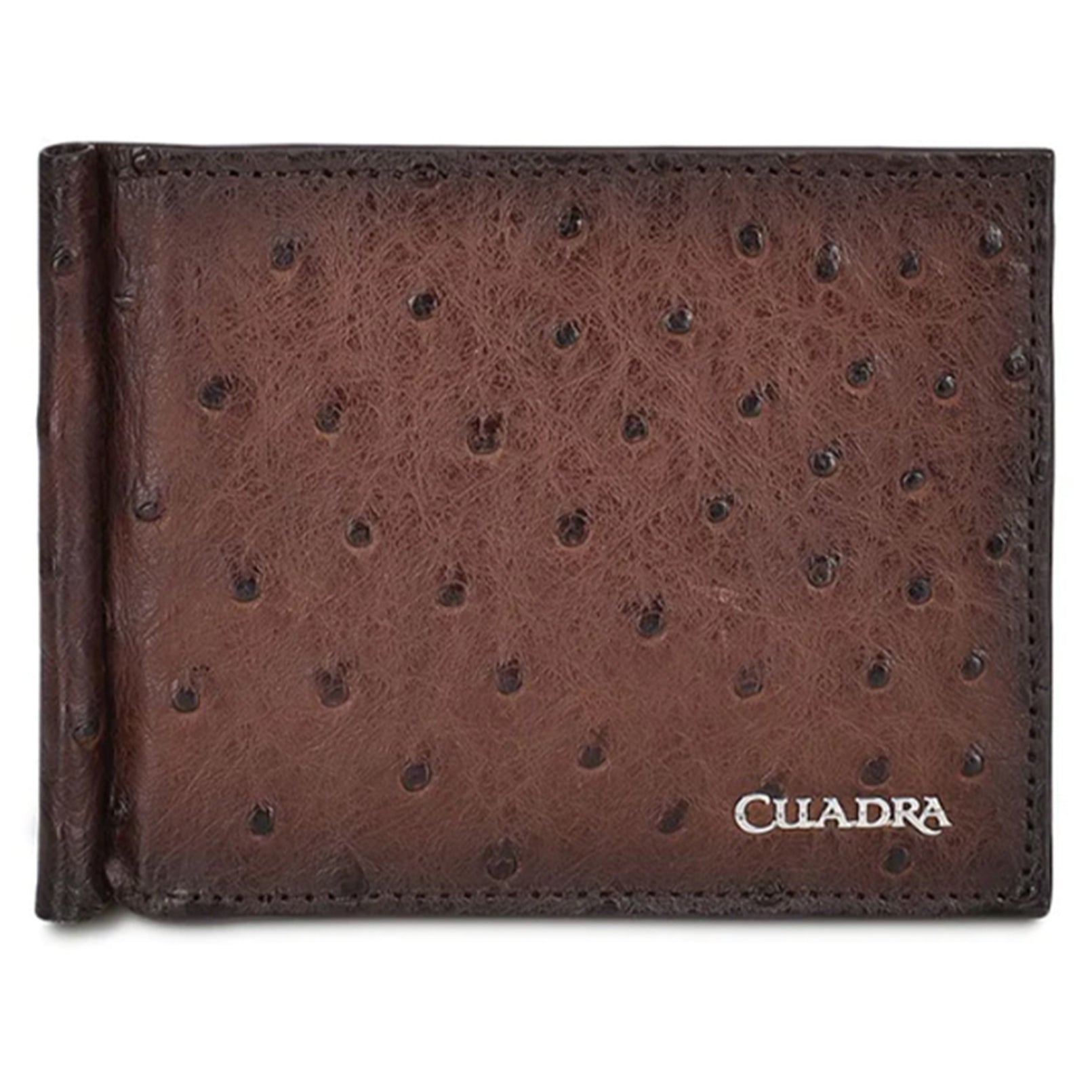 Cuadra Brown Ostrich Wallet