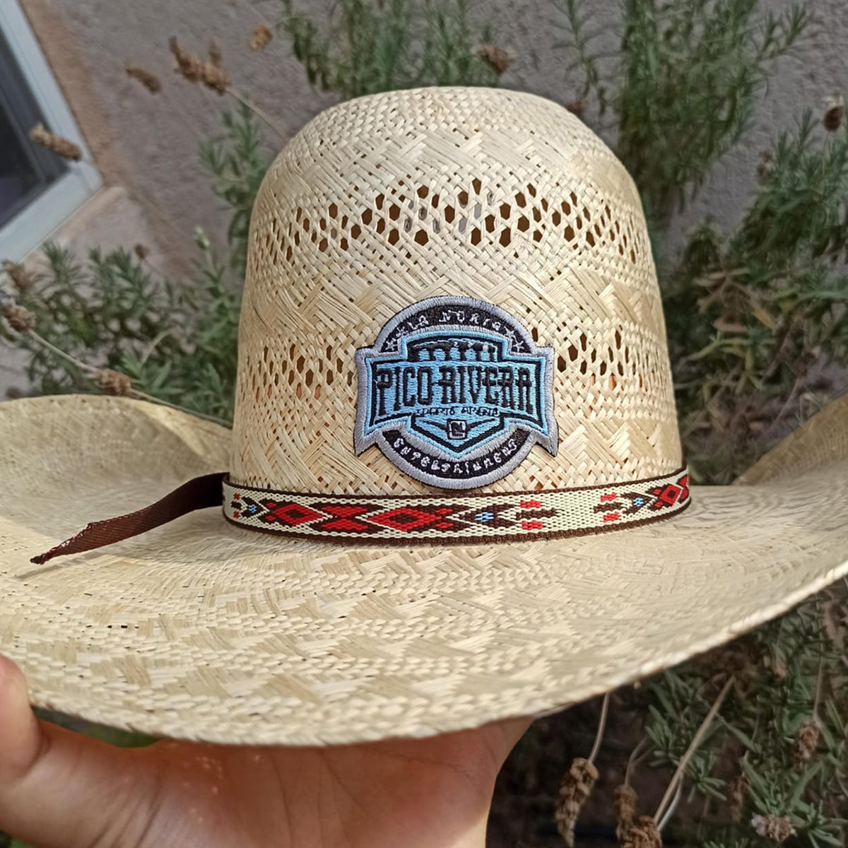 Pico Rivera Sports Arena Cowboy Hat Patche