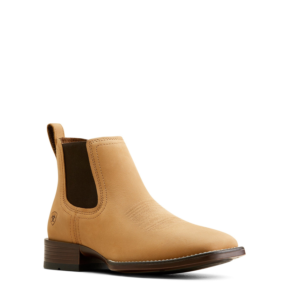 Ariat Booker Ultra Almond Roca Western Boot Square Toe