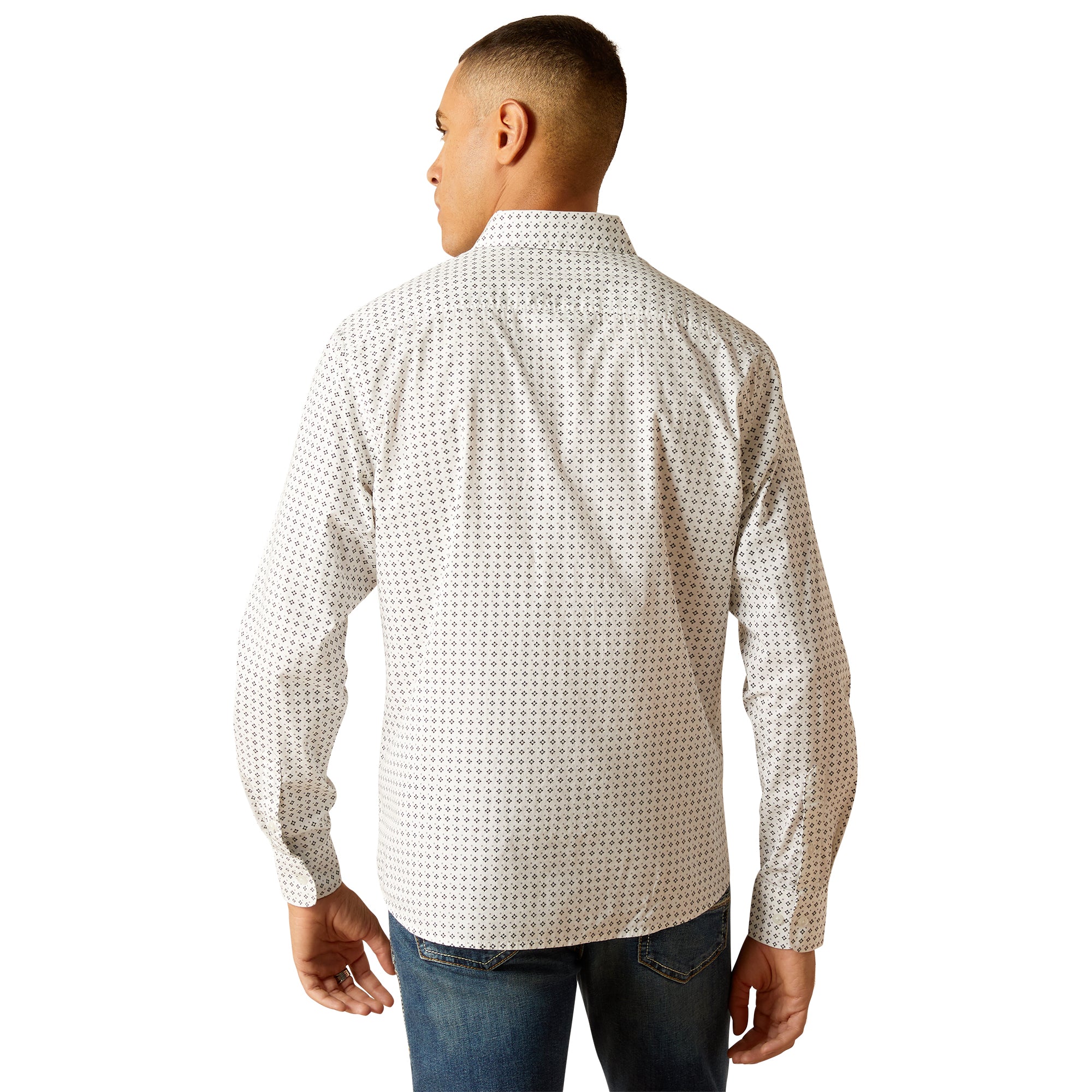 Camisa vaquera Ariat moderna espalda