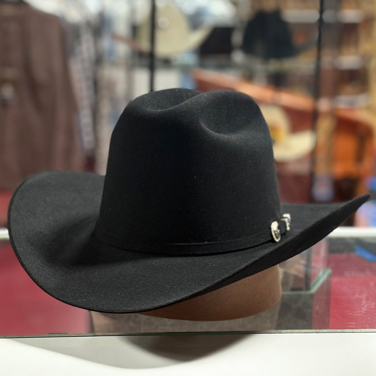 Stetson 10x Shasta Black Cowboy Felt Hat