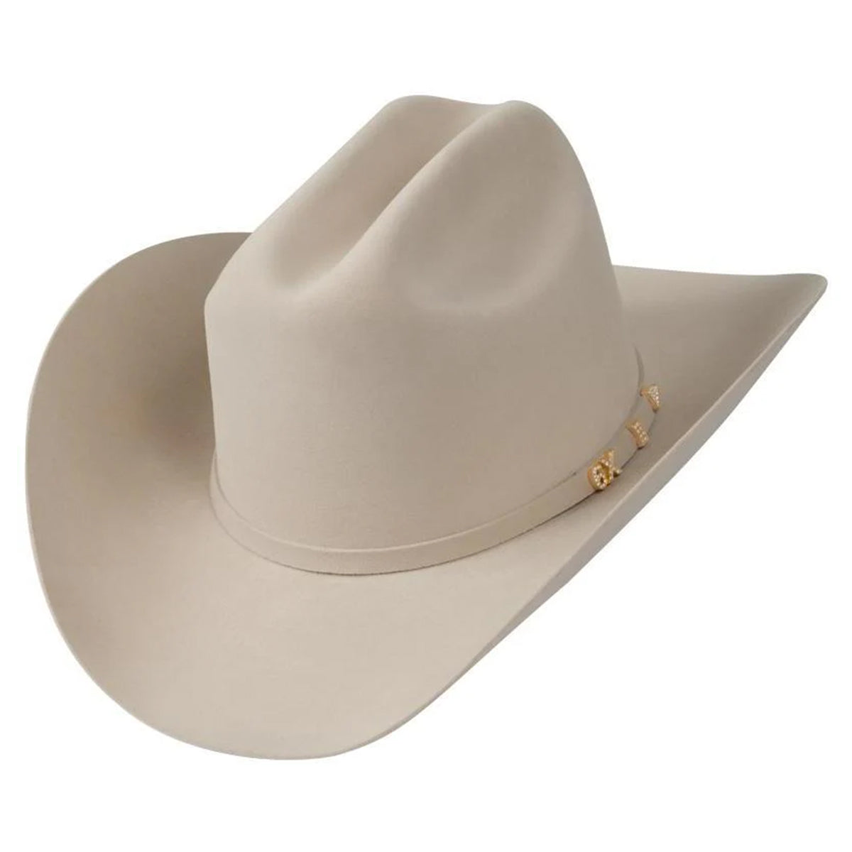 Serratelli Silver Belly 6x Beaver Cowboy Felt Hat | Made in USA display picture 3
