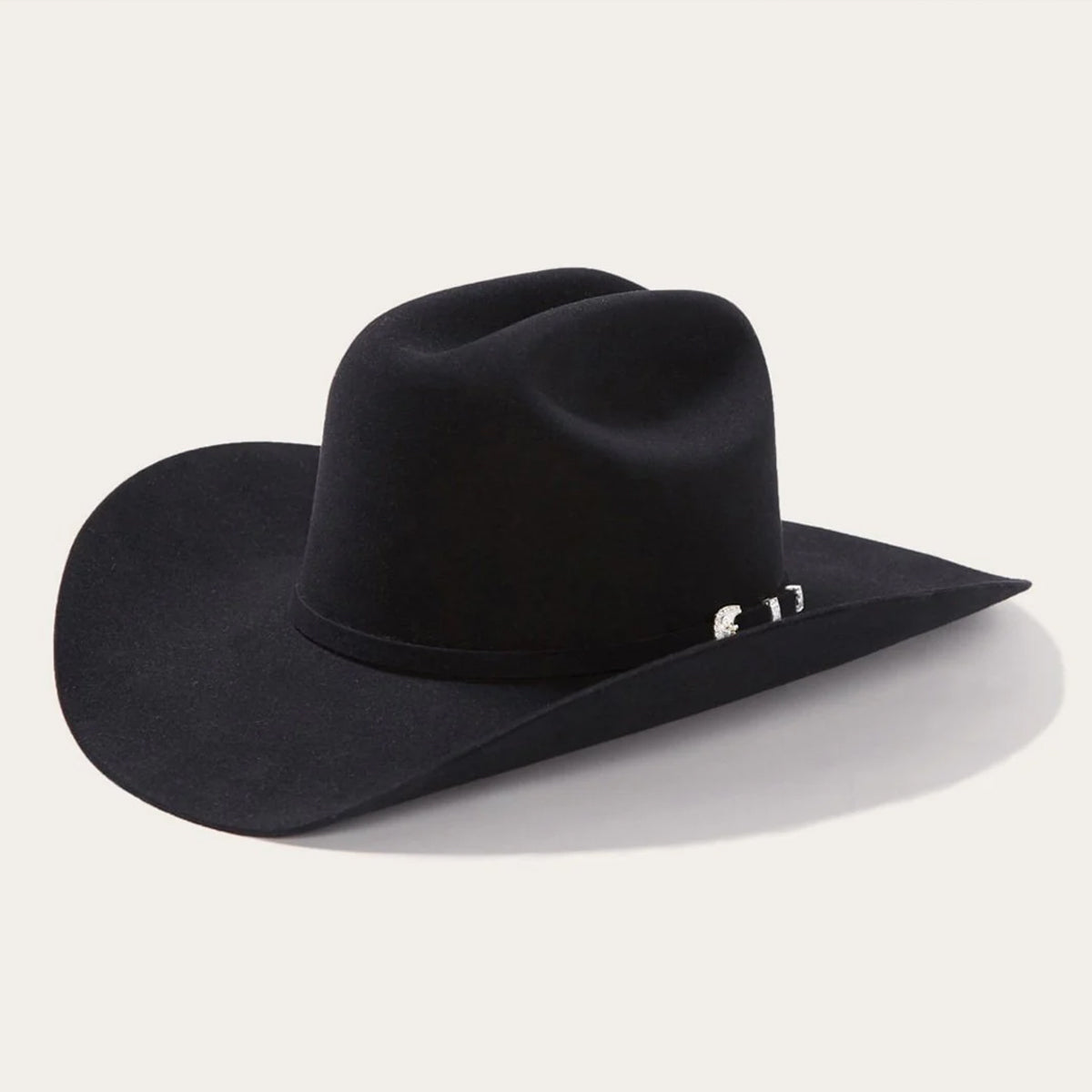 Stetson 10X Shasta Black Cowboy Felt Hat | Made in USA