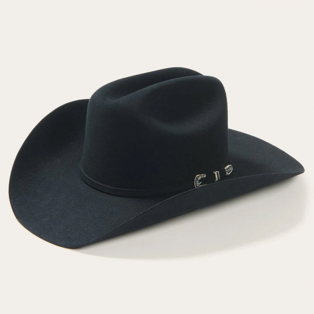 Stetson 黒 Stetson Skyline 6X Black Felt Cowboy Hat | Made in USA