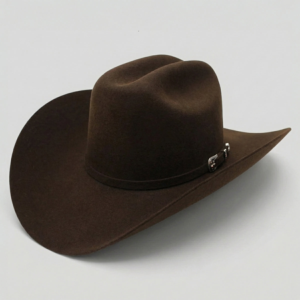 Cuernos Chuecos 6X Milano Brown Felt Cowboy Hat