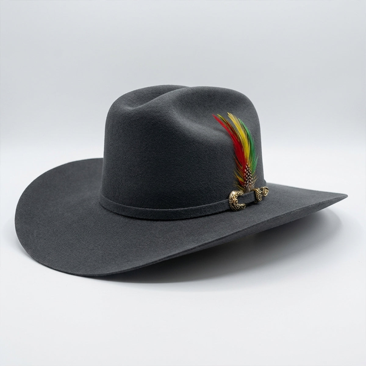 Tombstone 20X Chaparral Granite Grey Felt Cowboy Hat