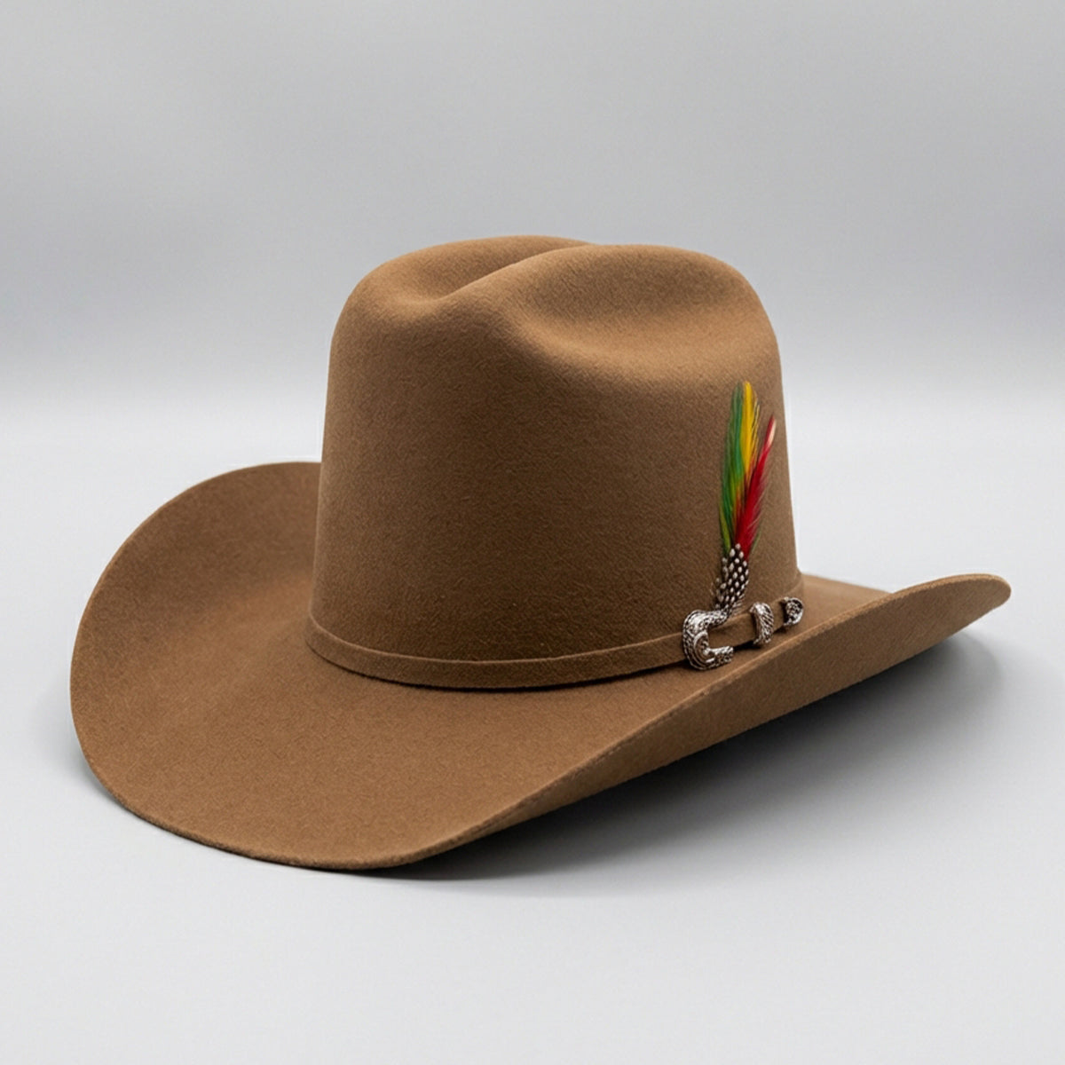 Tombstone El Viejón Nuez Tejana Felt Cowboy Hat