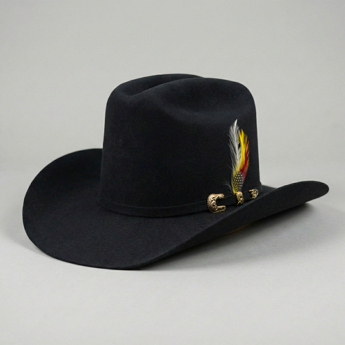 Tombstone Los Dos Carnales Black Tejana Hat El Viejón