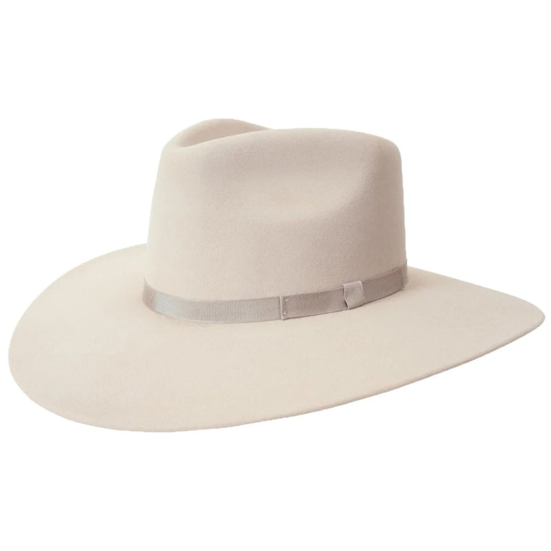 Women's Fedora Hat Silver Belly