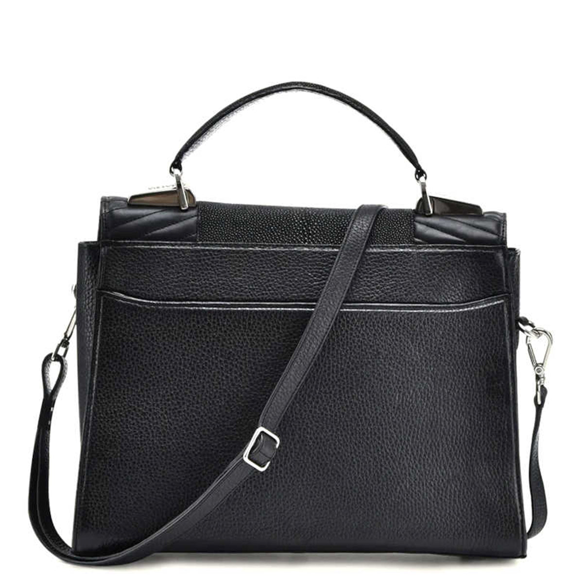 Back view of Cuadra stingray handbag