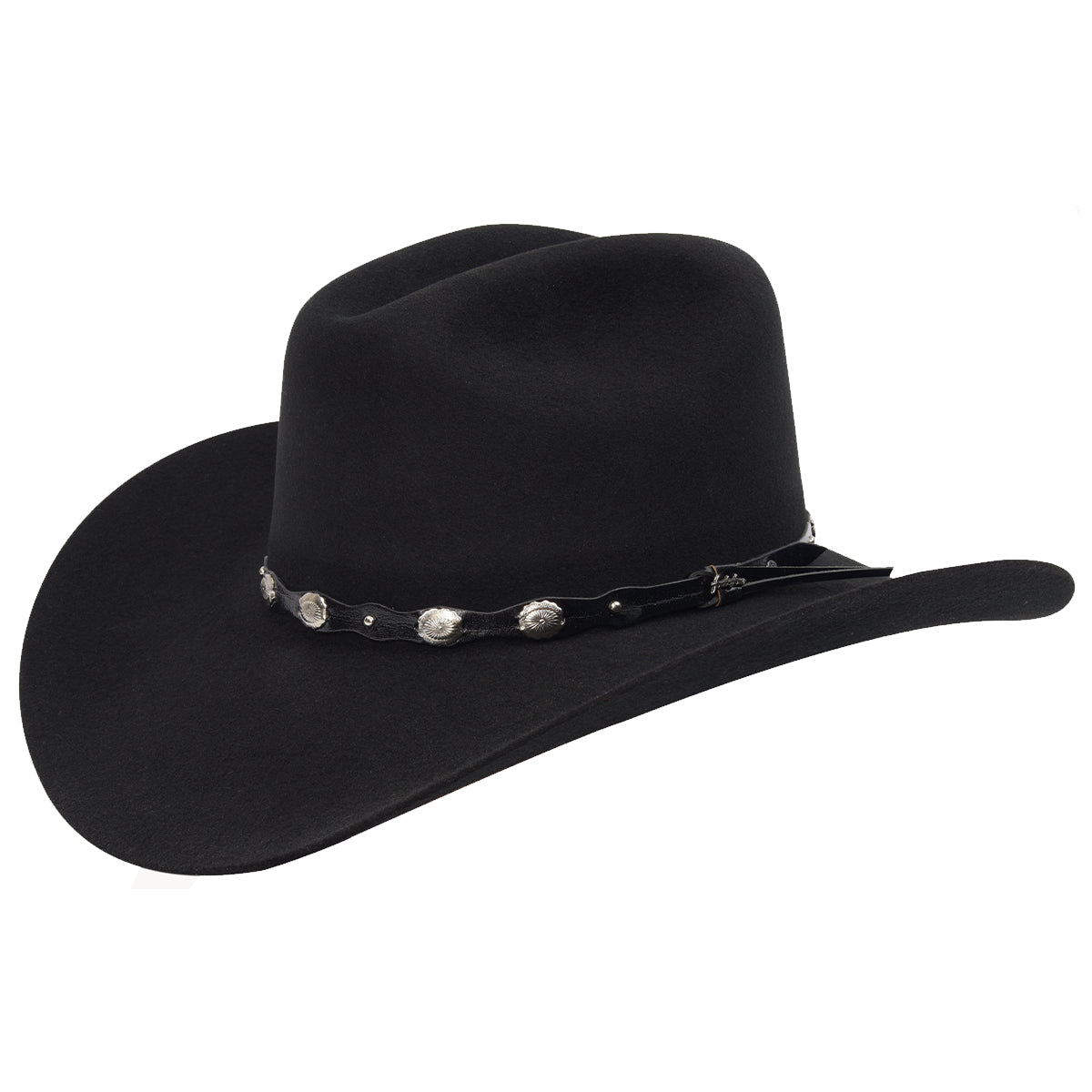 Tombstone Denver black felt cowboy hat.